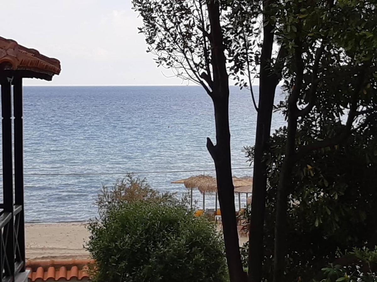 Sofia'S Pearl Beachfront Maisonette Nea Kallikrateia المظهر الخارجي الصورة