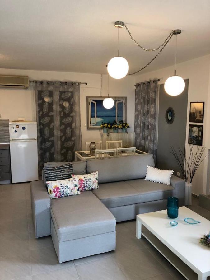 Sofia'S Pearl Beachfront Maisonette Nea Kallikrateia المظهر الخارجي الصورة